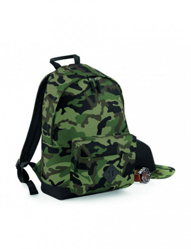 Bagbase BG175 - Camo Backpack Snee:31x21x42cm. 18 litres kleuren:Jungle Camo