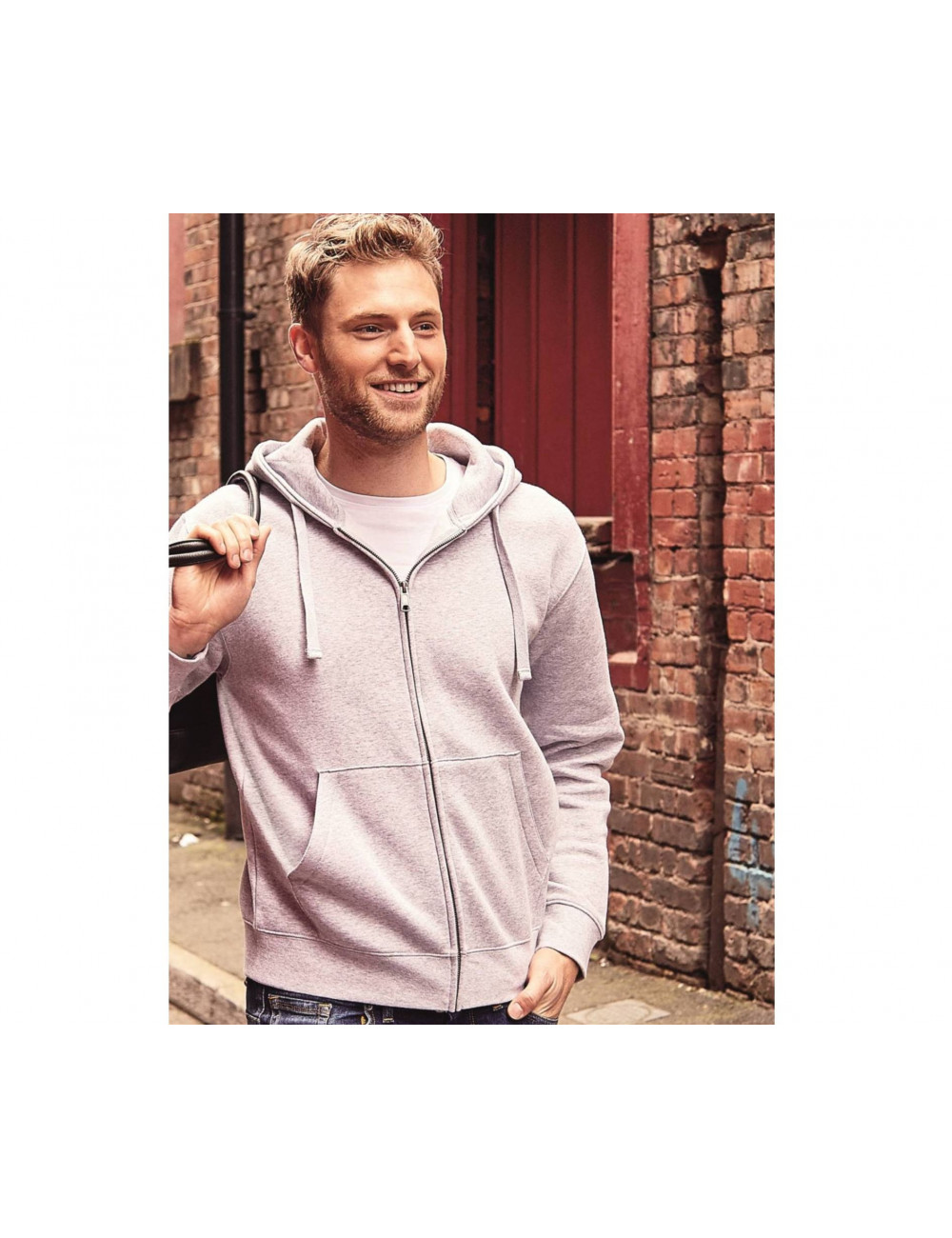 Russell JZ266 Authentique Capuche Zippé Homme